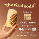 Poppi Prebiotic Soda Sparkling Drinks - Root Beer Single can - Water