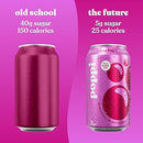 Poppi Prebiotic Soda Sparkling Drinks - Doc Pop Single can - Water