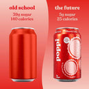 Poppi Prebiotic Soda Sparkling Drinks - Classic Cola Single can - Water