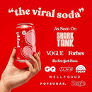 Poppi Prebiotic Soda Sparkling Drinks - Classic Cola Single can - Water