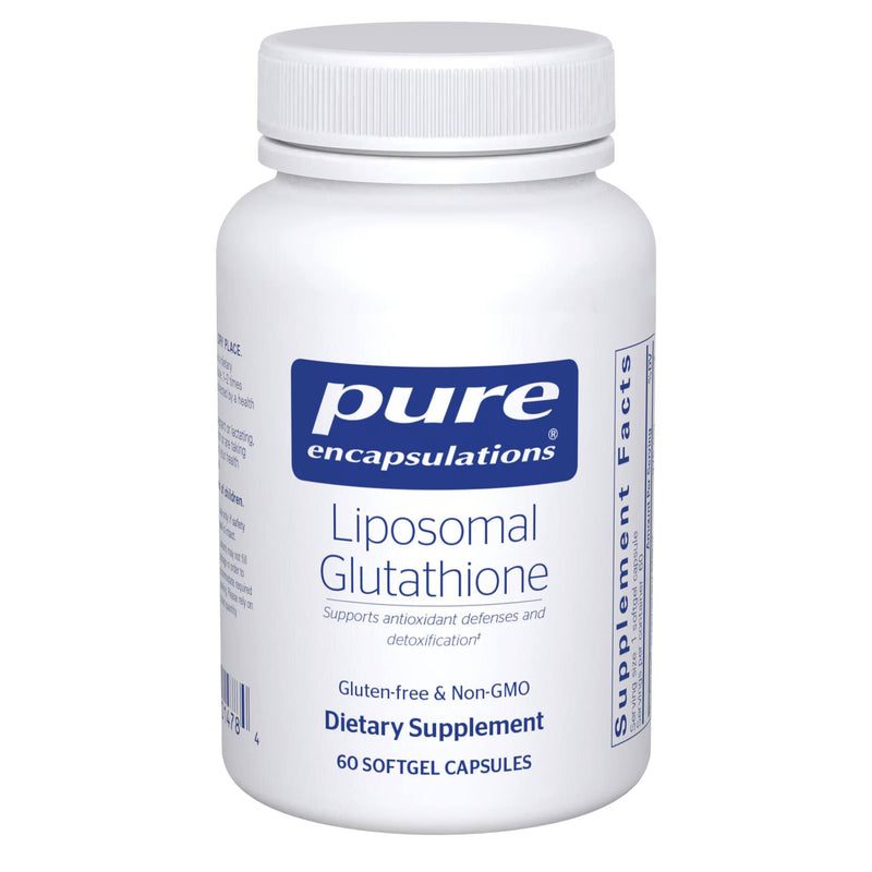 Pure Encapsulations Liposomal Glutathione - 60 capsules - Antioxidant