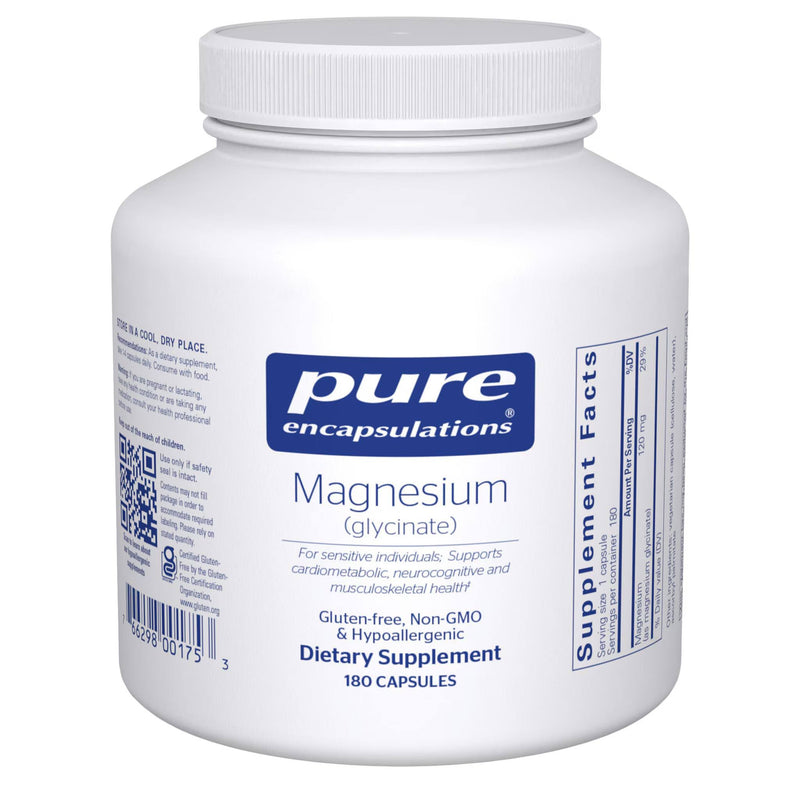 Pure Encapsulations Magnesium Glycinate 180 capsules