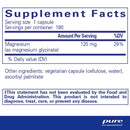 Pure Encapsulations Magnesium Glycinate - 180 capsules - Magnesium