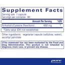 Pure Encapsulations NAC 600mg - 90 capsules - - Amino Acids