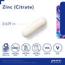 Pure Encapsulations Zinc (citrate) - - Immune Support