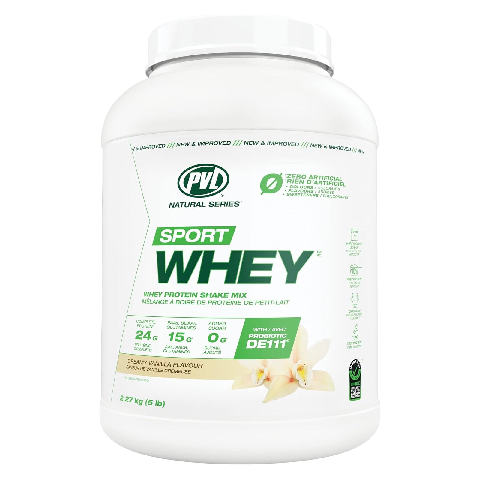 PVL ISO Sport Whey™ Creamy Vanilla / 2.27kg