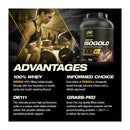 PVL ISOGOLD - Strawberry Milkshake 908g - Protein Powder