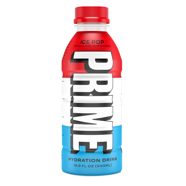 Prime Hydration Drink, 500 ml, Ice Pop, SNS Health, Energy Drinks