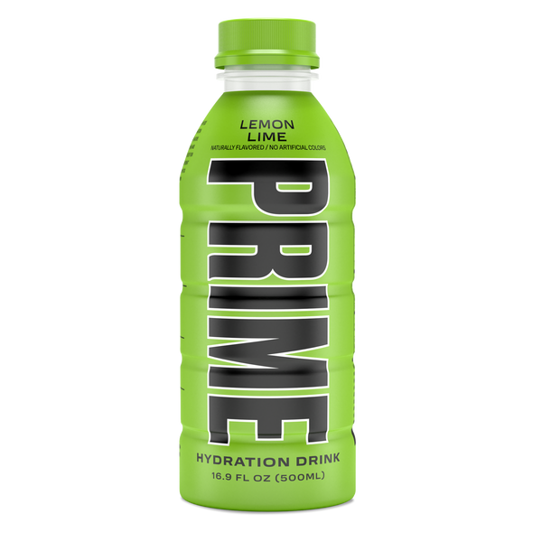 Prime Hydration Drink, 500 ml, Lemon Lime, SNS Health, Energy Drinks