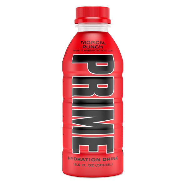 Prime Hydration Drink, 500 ml, Tropical Punch, SNS Health, Energy Drinks
