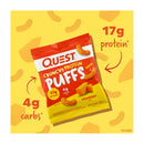 Quest Crunchy Protein Puffs - Cheddar Cheese 10 Bags - Protein snacks