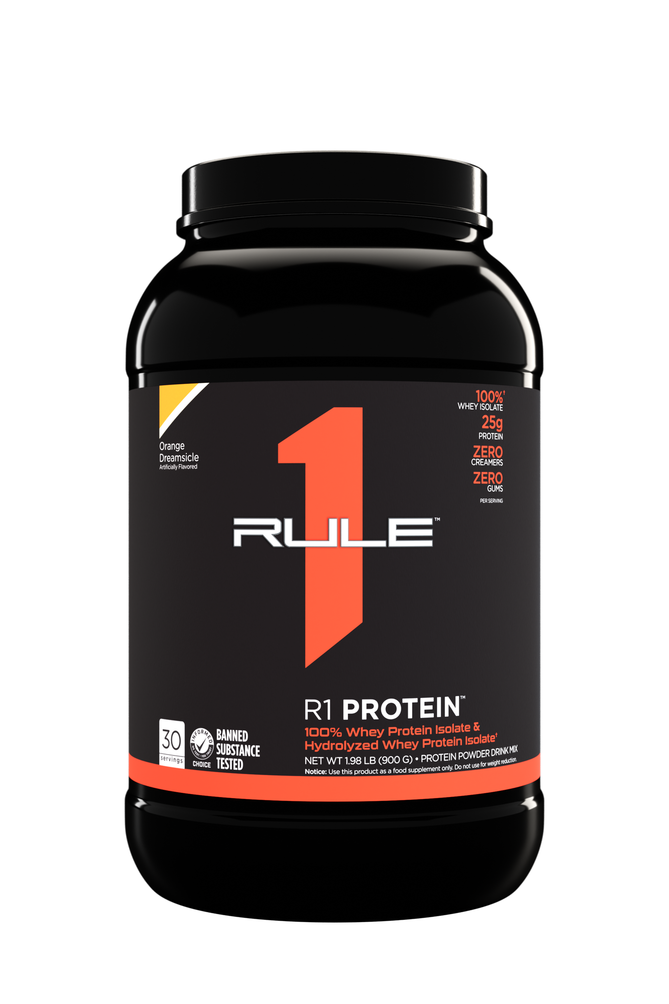 Rule 1 Protein Isolate Orange Dreamsicle / 2lbs