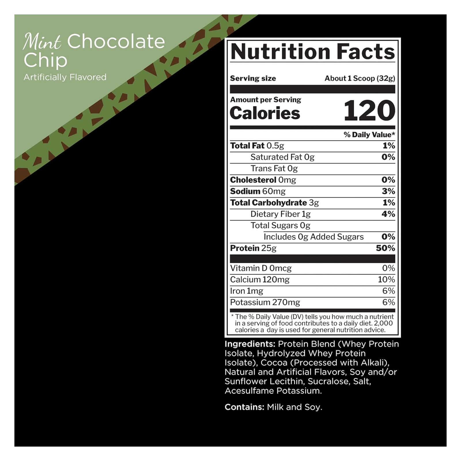 Rule 1 Protein Isolate Mint Chocolate Chip / 2lbs