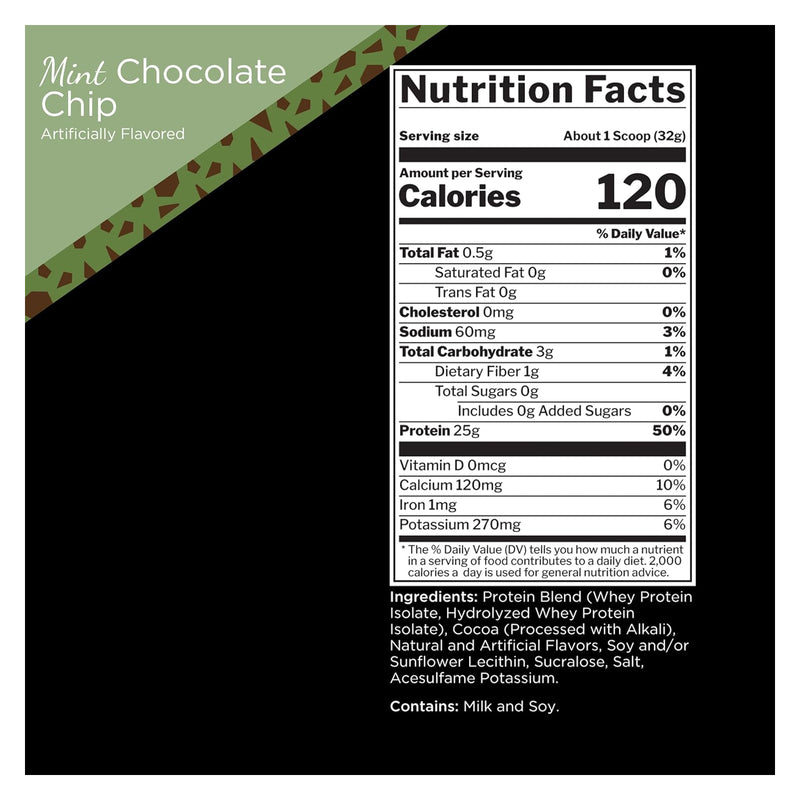 Rule 1 Protein Isolate Mint Chocolate Chip / 2lbs