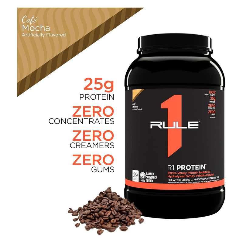 Rule 1 Protein Isolate Cafe Mocha / 2lbs