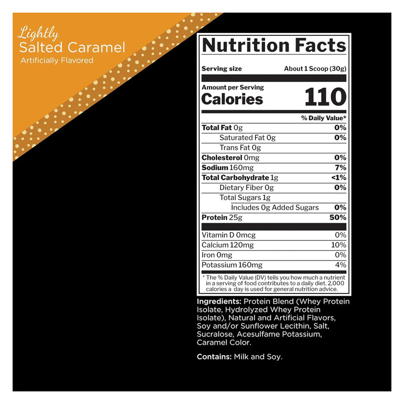 Rule 1 Protein Isolate Lightly Salted Caramel / 2lbs