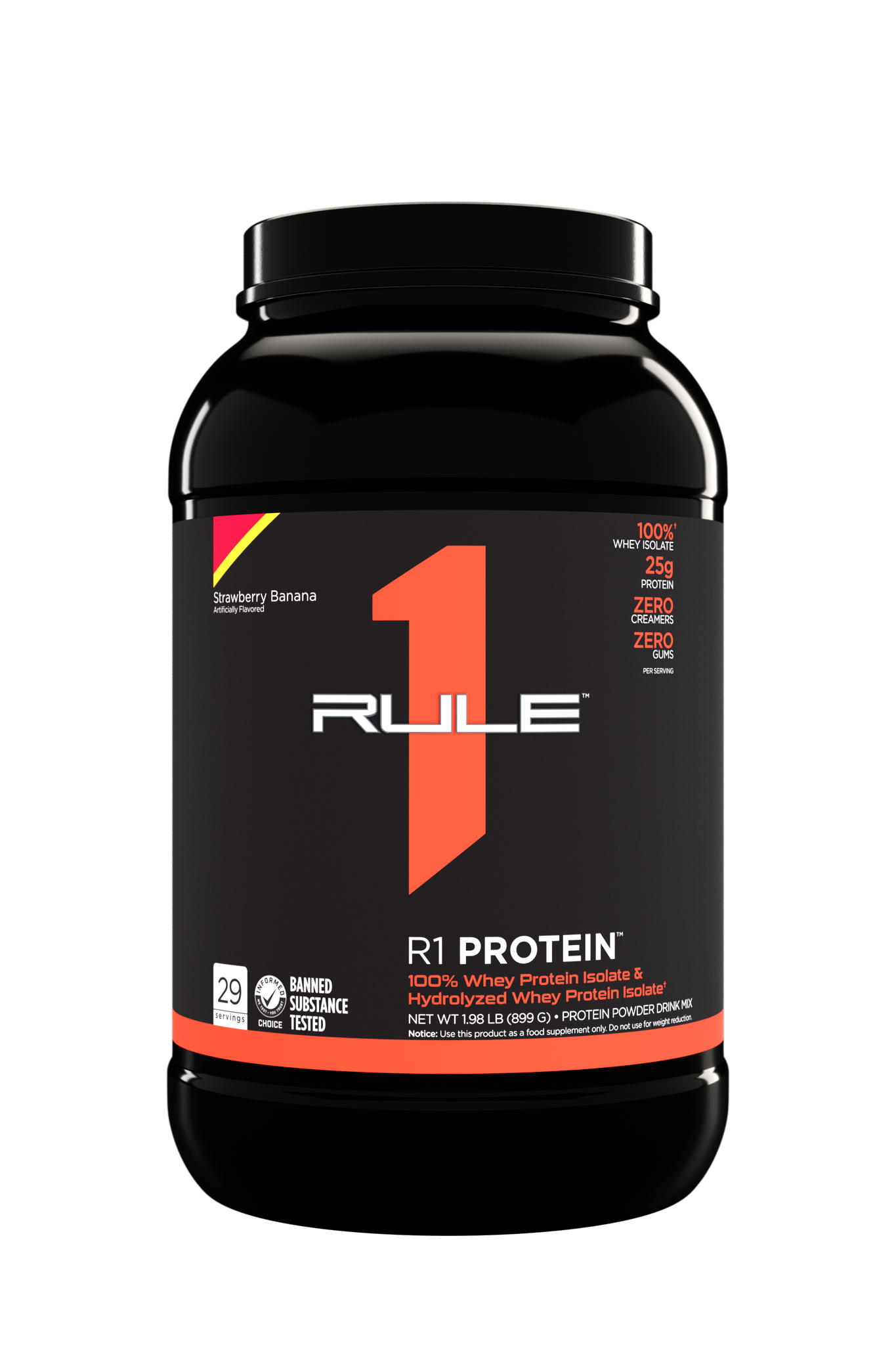 Rule 1 Protein Isolate Strawberry Banana / 2lbs