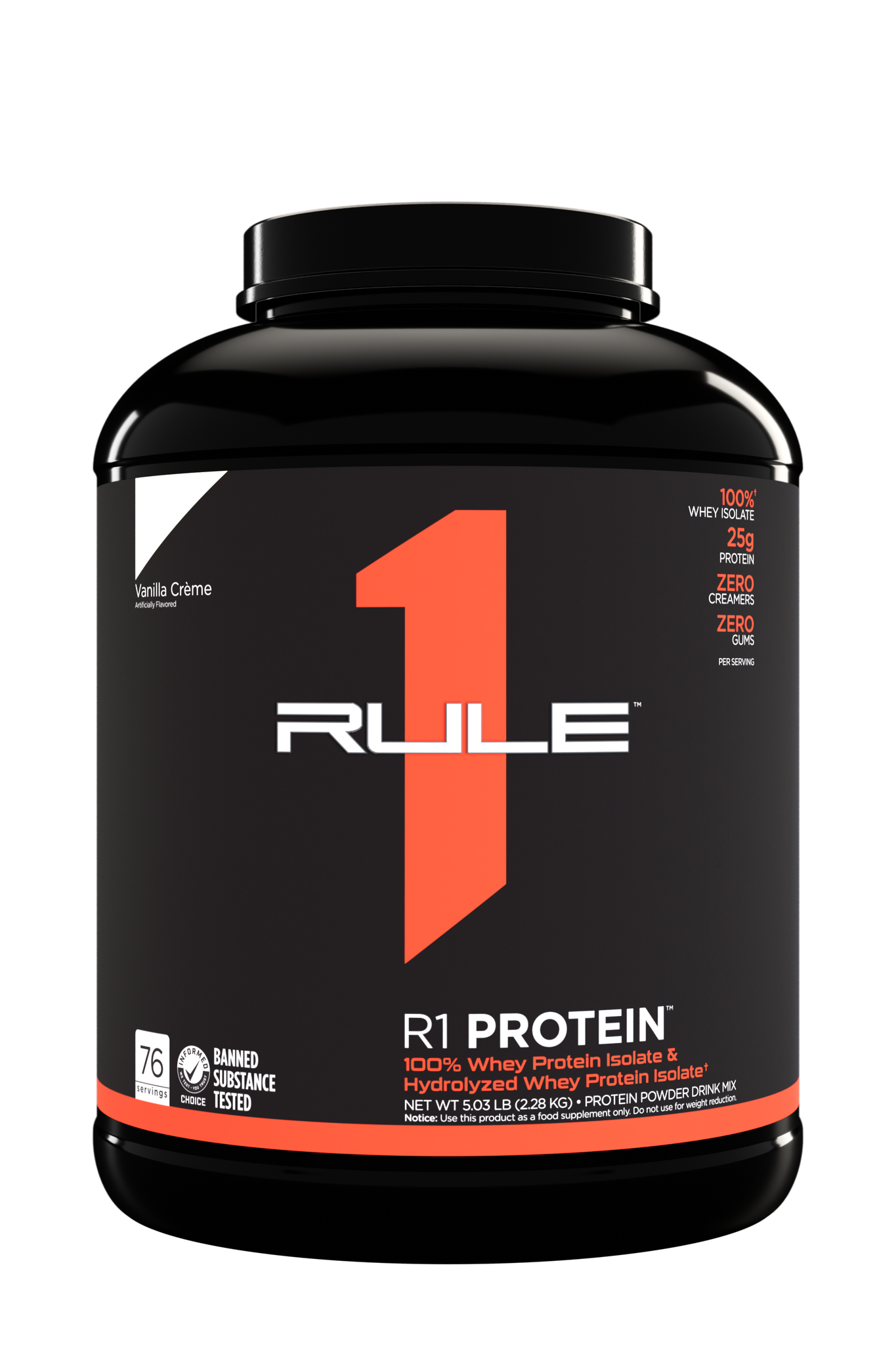 Rule 1 Protein Isolate Vanilla Creme / 4.83lbs