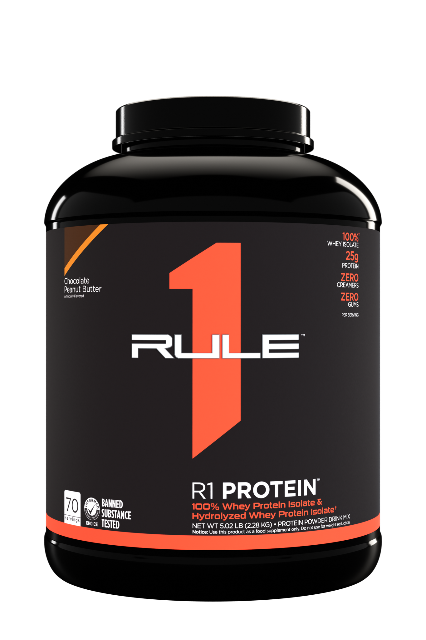 Rule 1 Protein Isolate Chocolate Peanut Butter / 5.16lbs