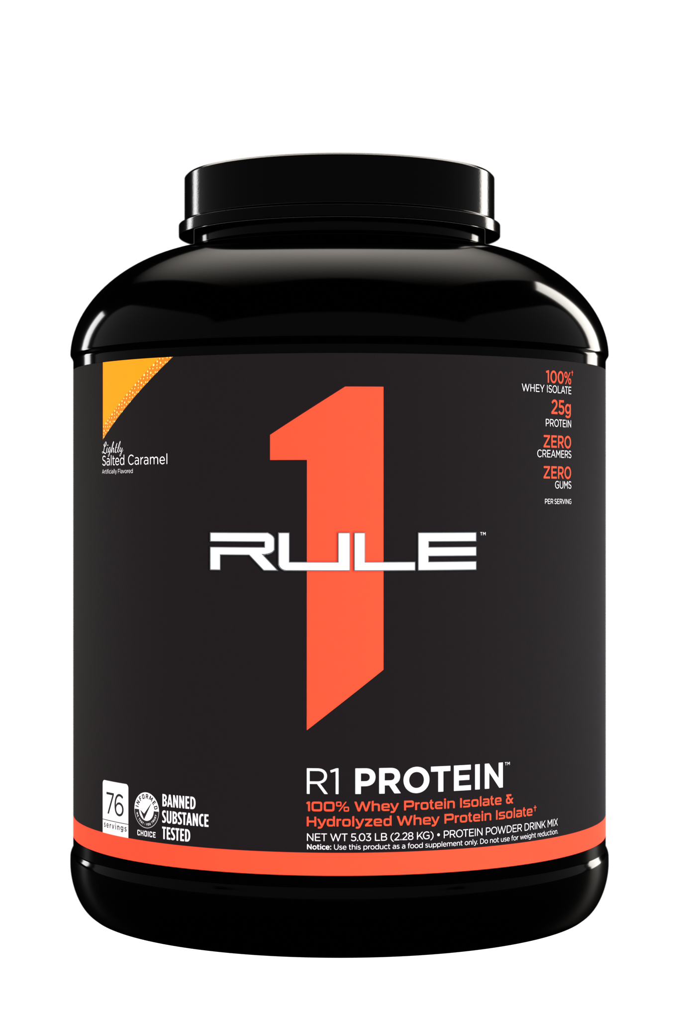 Rule 1 Protein Isolate Lightly Salted Caramel / 4.83lbs