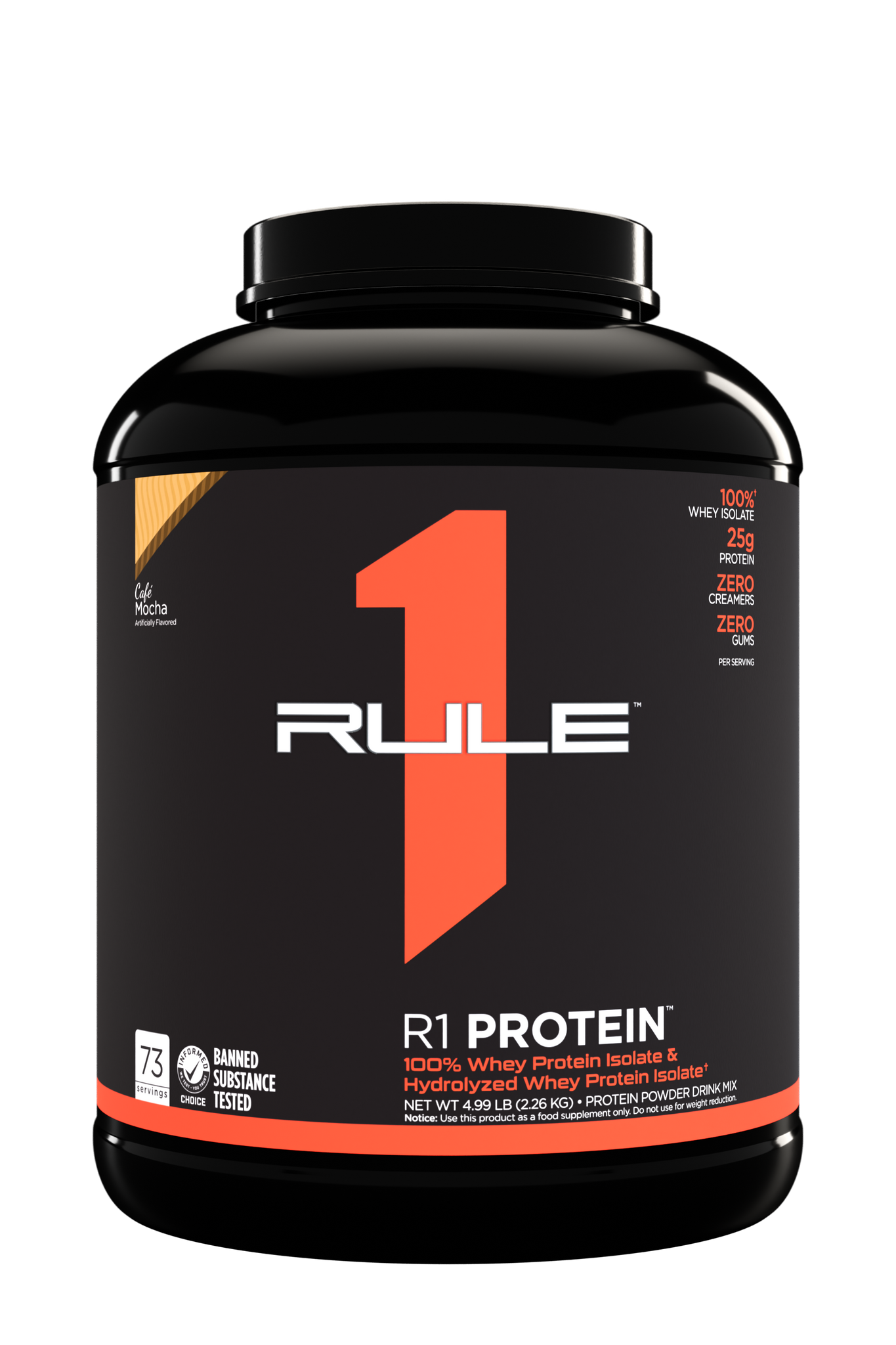 Rule 1 Protein Isolate Cafe Mocha / 5.03lbs