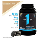 Rule 1 Whey Blend - Cookies & Creme 2lbs - - Protein Powder