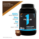 Rule 1 Whey Blend - Chocolate Peanut Butter 2lbs - - Protein Powder