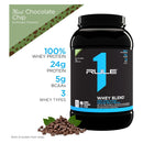 Rule 1 Whey Blend - Mint Chocolate Chip 5lbs - - Protein Powder