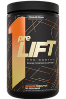 Rule 1 PreLift - Orange Pineapple 30 servings - Pre-Workout