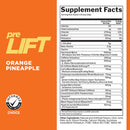 Rule 1 PreLift - Orange Pineapple 30 servings - Pre-Workout