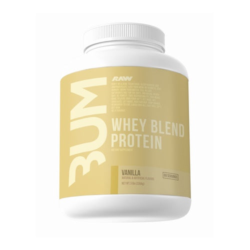 Raw CBUM Whey Blend Protein Vanilla / 69 Servings