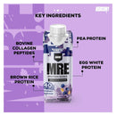 Redcon1 MRE RTD Protein Shake - Blueberry Cobbler Pack of 12 - Protein Shake