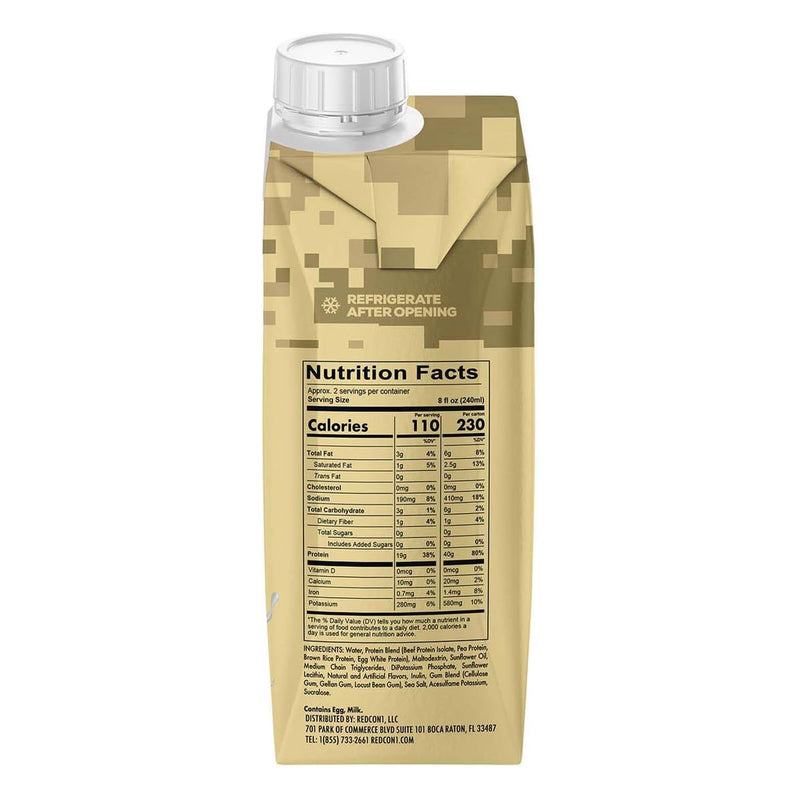 Redcon1 MRE RTD Protein Shake Vanilla Milkshake / Pack of 12