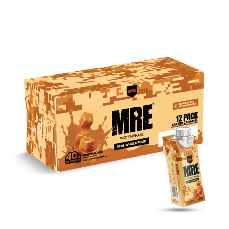 Redcon1 MRE RTD Protein Shake Salted Caramel / Pack of 12