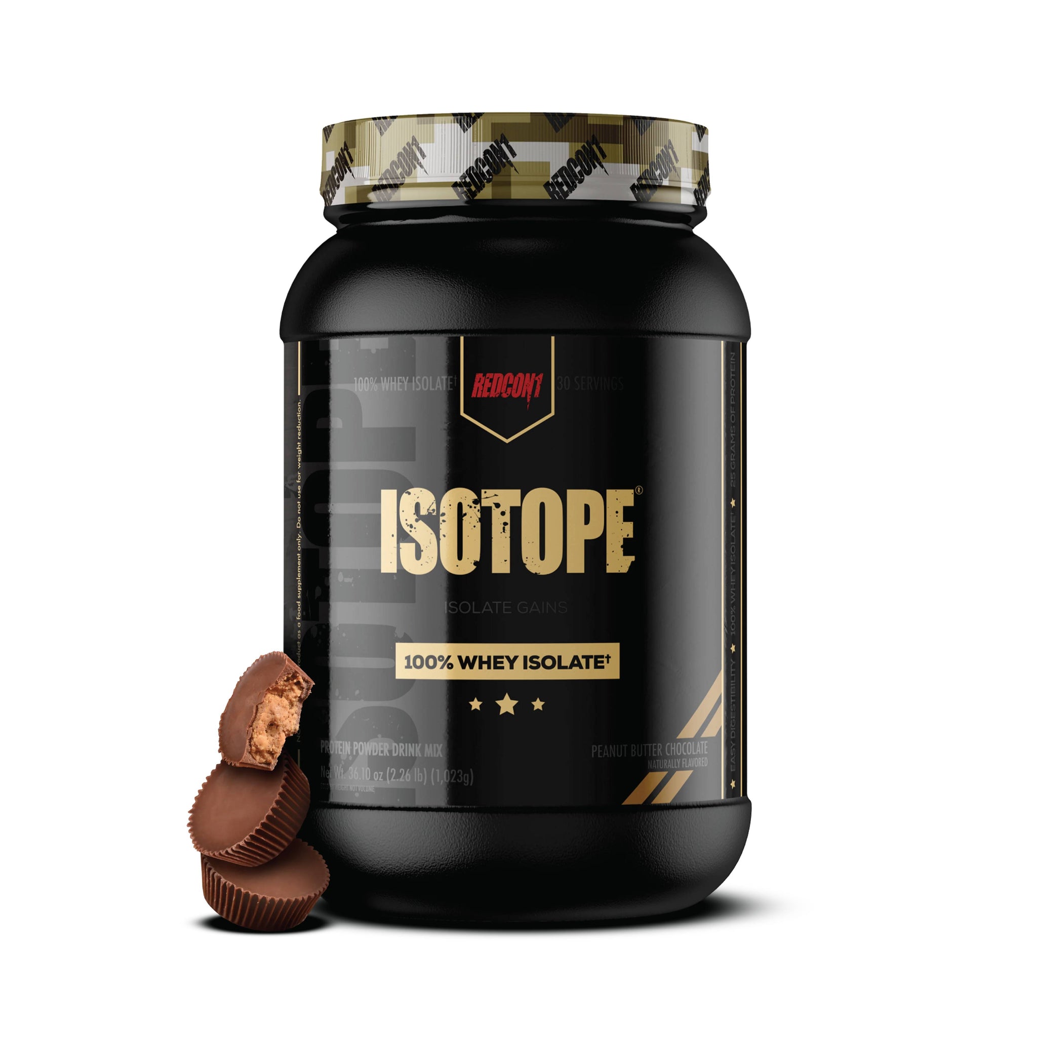 Redcon1 Isotope 100% whey isolate - Peanut Butter Chocolate 30 Servings - Protein Powder