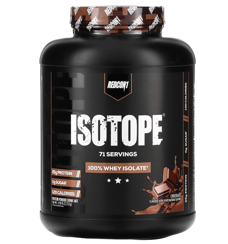 Redcon1 Isotope 100% whey isolate - Chocolate 71 Servings - Protein Powder
