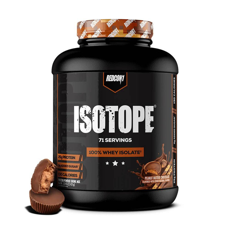 Redcon1 Isotope 100% whey isolate - Peanut Butter Chocolate 71 Servings - Protein Powder