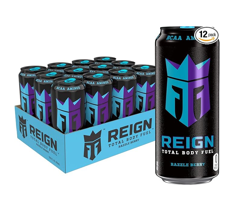 Reign Energy Drink Razzle Berry / Pack 12