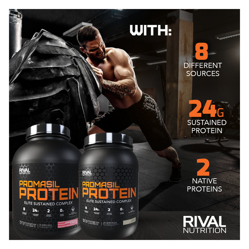 Rivalus Promasil Protein - Elite Multi-sourced Protein Blend Soft Serve Vanilla / 2lbs