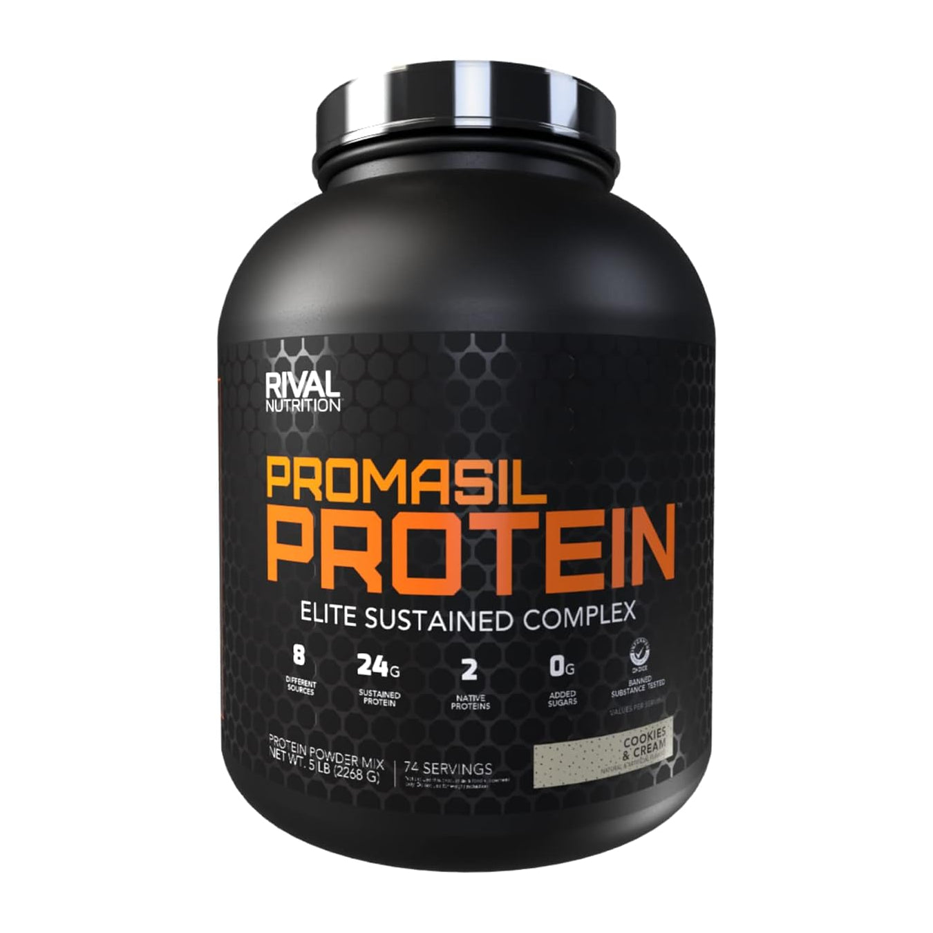 Rivalus Promasil Protein - Elite Multi-sourced Protein Blend Cookies N Cream / 5lbs