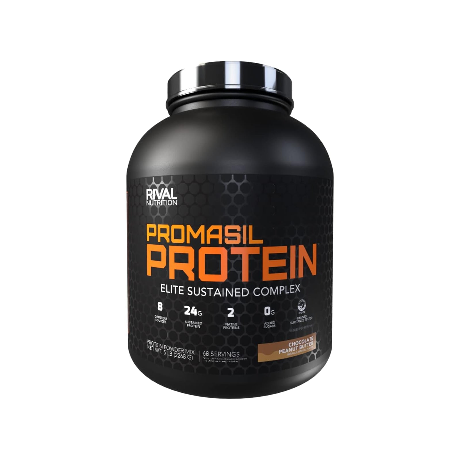 Rivalus Promasil Protein - Elite Multi-sourced Protein Blend Chocolate Peanut Butter / 5lbs