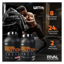 Rival Nutrition Promasil Protein - Chocolate Peanut Butter 5lbs - Protein Powder