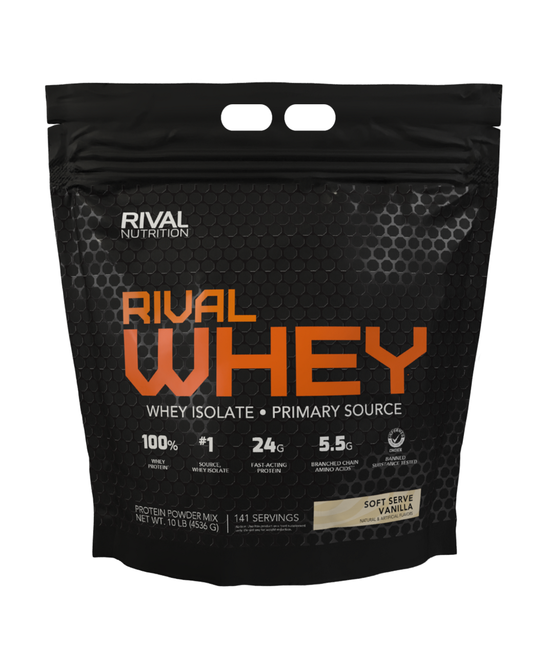 Rival Nutrition Rival Whey - Soft Serve Vanilla 10lbs - Protein Powder