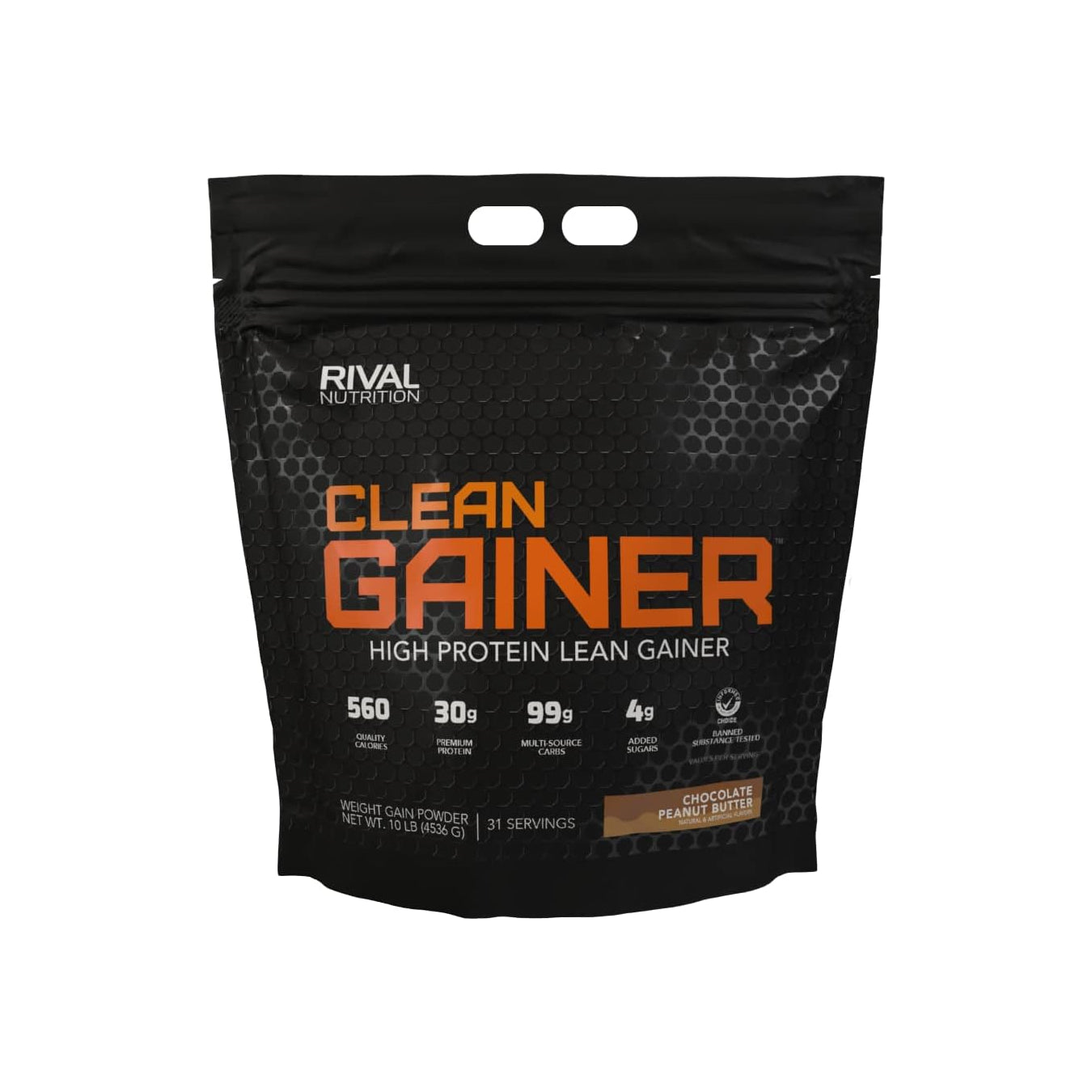 Rival Nutrition Rivalus Clean Gainer Chocolate Peanut Butter / 10lbs