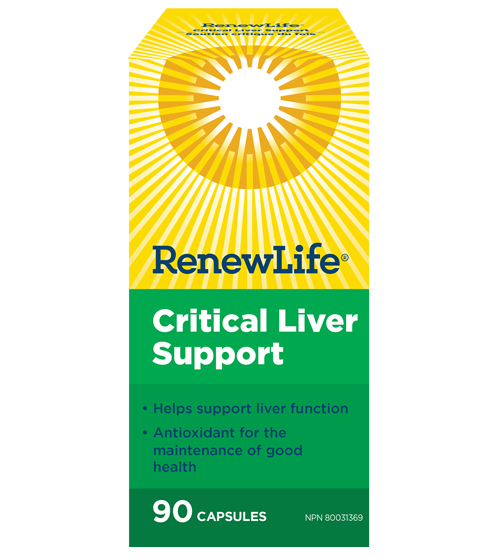 Renew Life Critical Liver Support, 90 Capsules, SNS Health, Liver Support