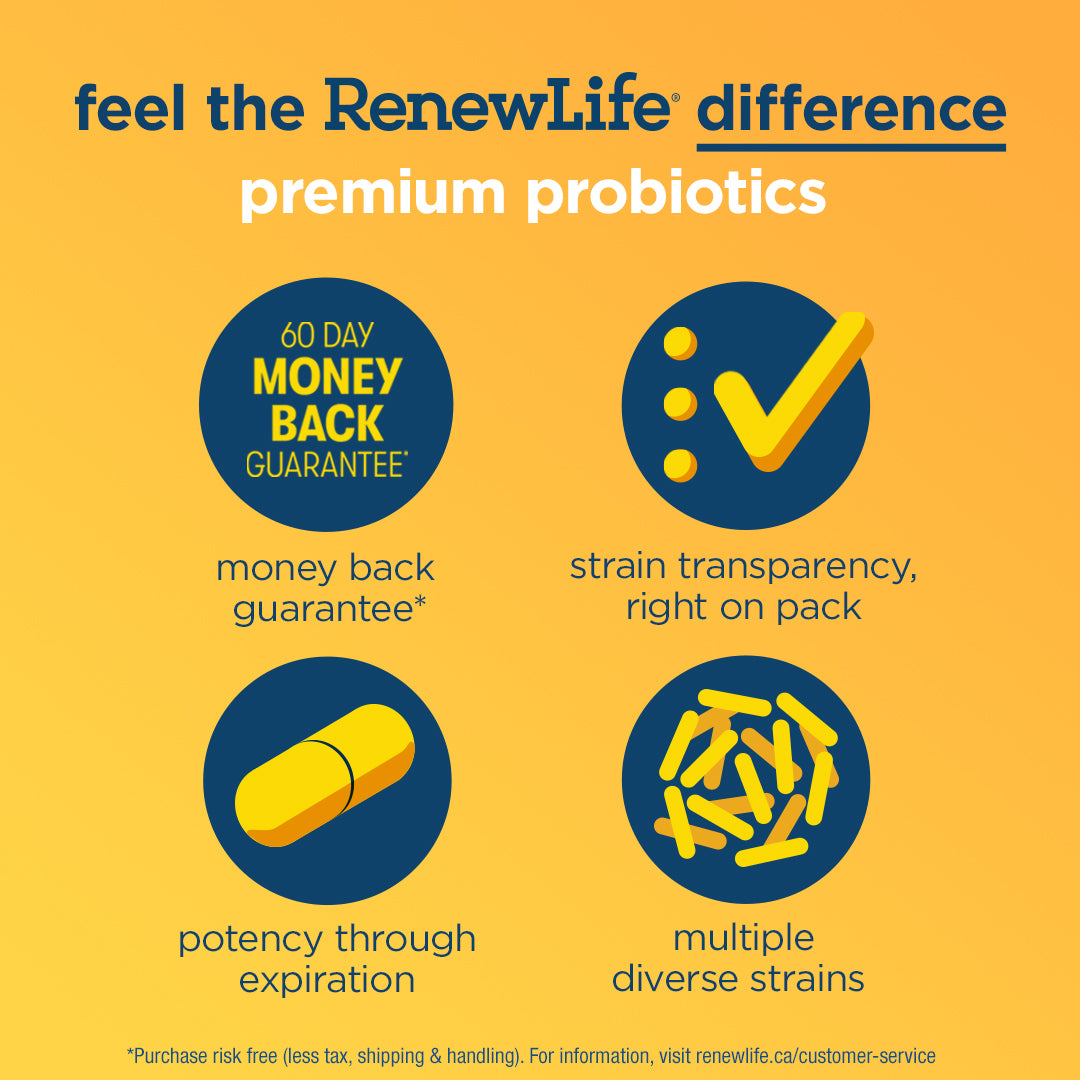 Renew Life Ultimate Flora Extra Care Probiotic 50 Billion - 30 capsules - - Probiotics