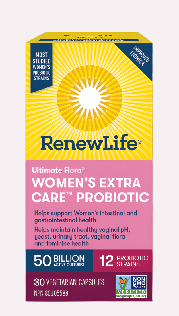 Renew Life Ultimate Flora Women's Extra Care 50B - 30 capsules - Probiotics