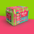 ROAR Organic Naturally Flavoured Vitamin Enhanced Beverage - Cucumber Watermelon 12-pack - Water