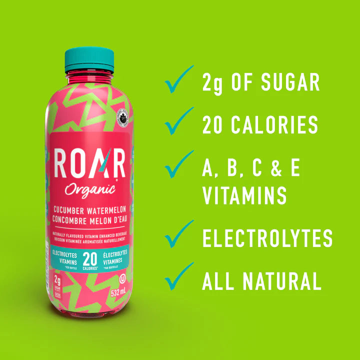 ROAR Organic Naturally Flavoured Vitamin Enhanced Beverage