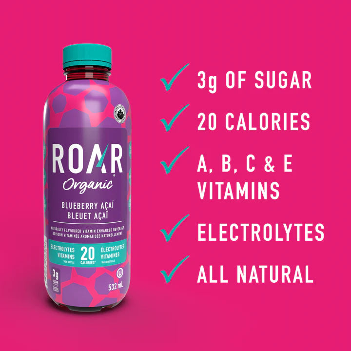 ROAR Organic Naturally Flavoured Vitamin Enhanced Beverage